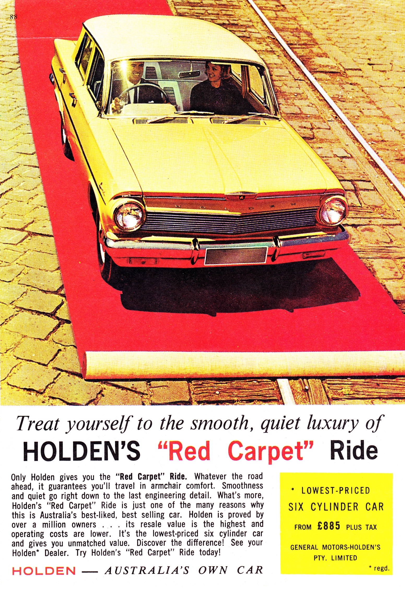 1963 Holden EJ Special Sedan - Red Carpet Ride